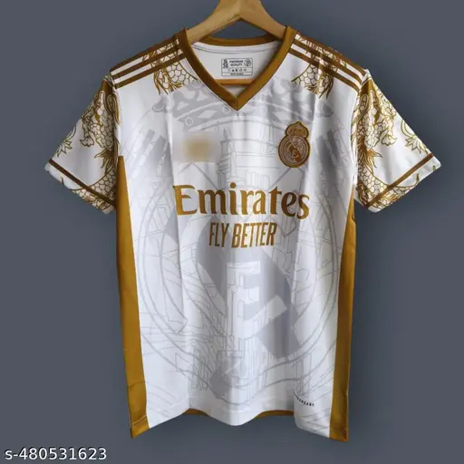 Real Madrid special edition jersey gold for you